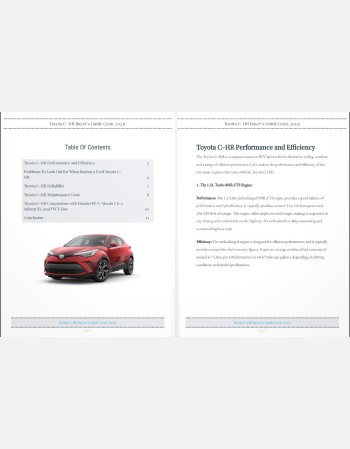 toyota c-hr buyers guide (2016-2023)